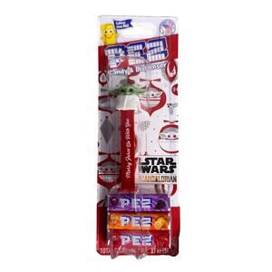PEZ Star Wars Mandalorian Grogu Dispenser with Candy Galaxy's Greetings New